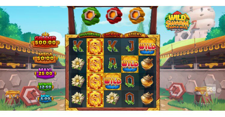 Wild Swarm Triple Hive gokkast