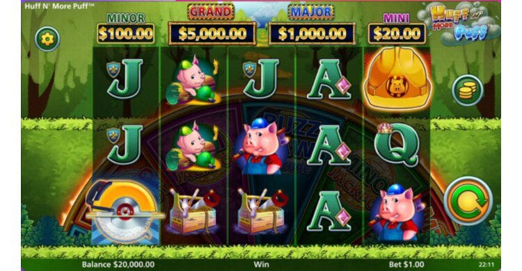 Light & Wonder huff n more puff