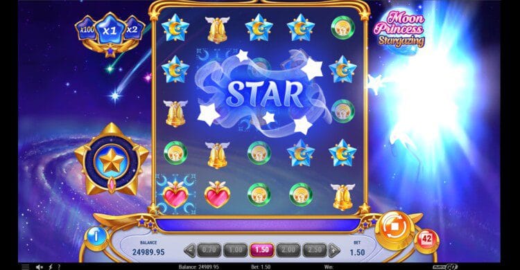 Online gokkast :Moon Princess Stargazing
