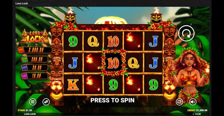 Lava Lock Online Gokkast