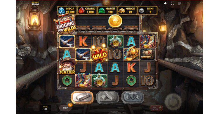 Digging For Wilds Red Tiger Gaming