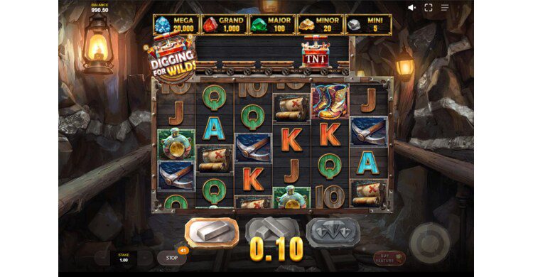 Digging For Wilds Red Tiger Gaming