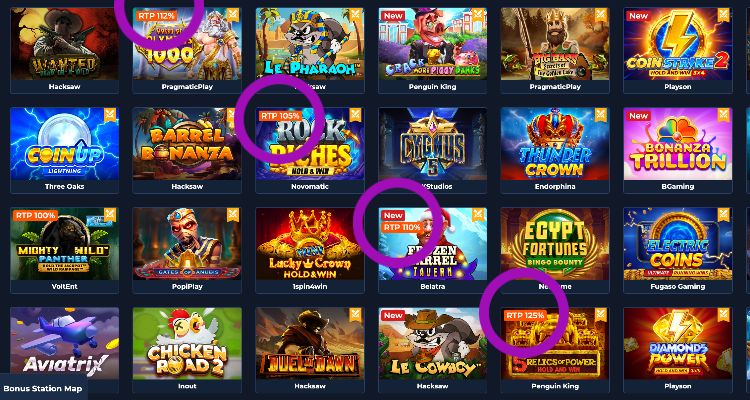 Spellen Velwins hoge RTP