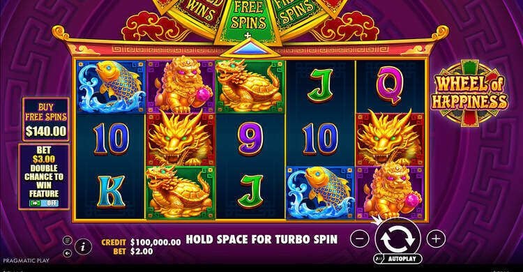 Wheel of Happiness slot - Pragmatic Play