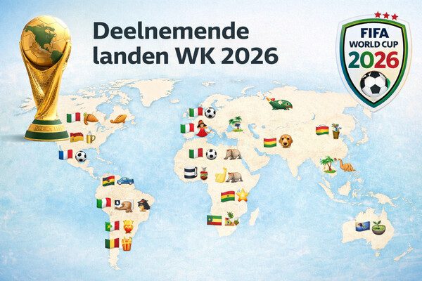 Deelnemende landen WK 2026