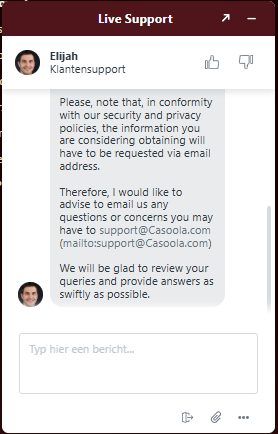 Casoola Casino Chat