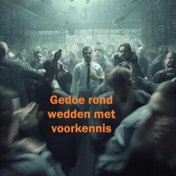 Gedoe rond wedden met voorkennis