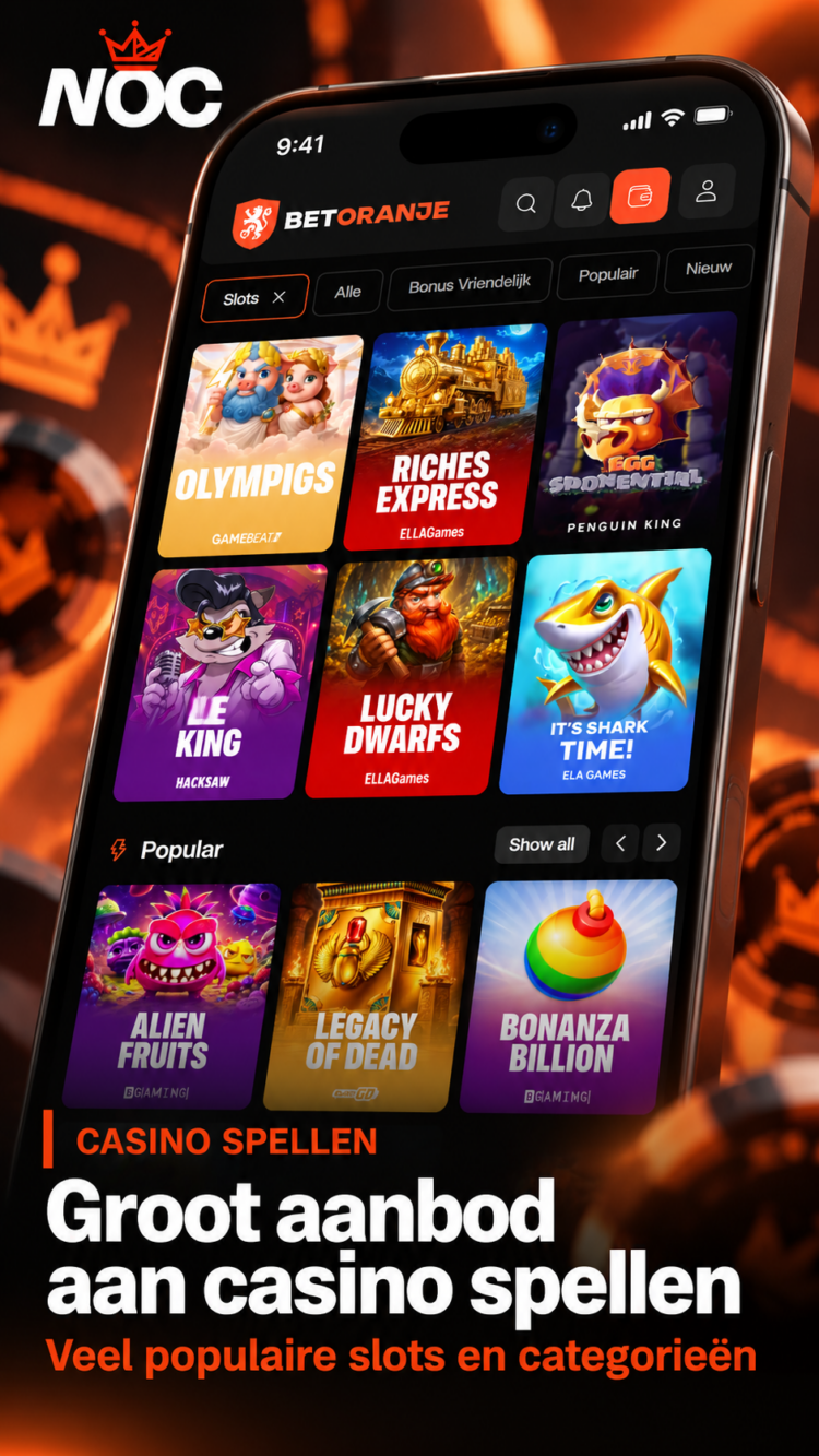 NOC onderzoekt BetOranje slots