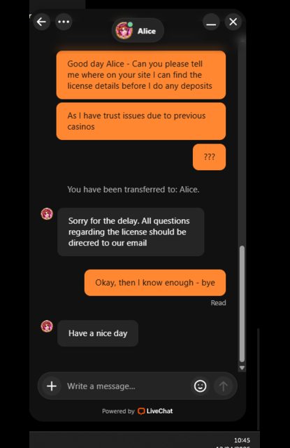 Betoranje customer support