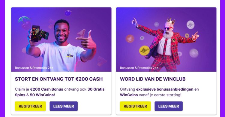 Winz Casino bonussen