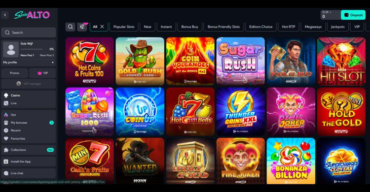 Spinalto Casino Review - spellen