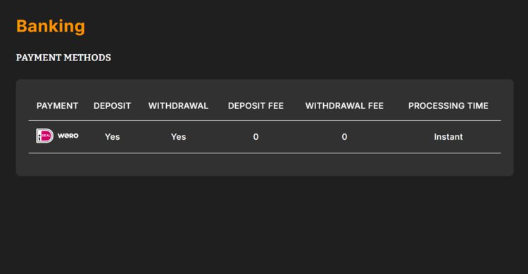Lucky 7 Casino Review - betaalmethoden