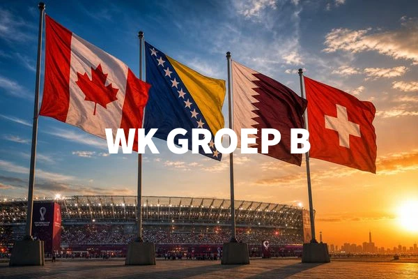 WK GROEP B 2026 -Canada 🍁 Bosnië en Herzegovina 🏔️ Qatar 🐪 Zwitserland ⌚