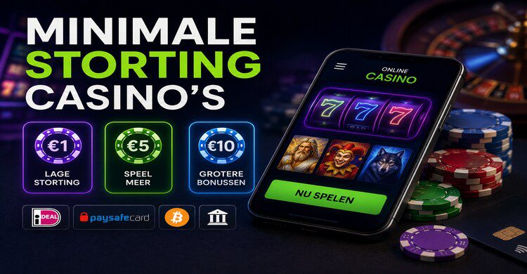 minimale storting casino's