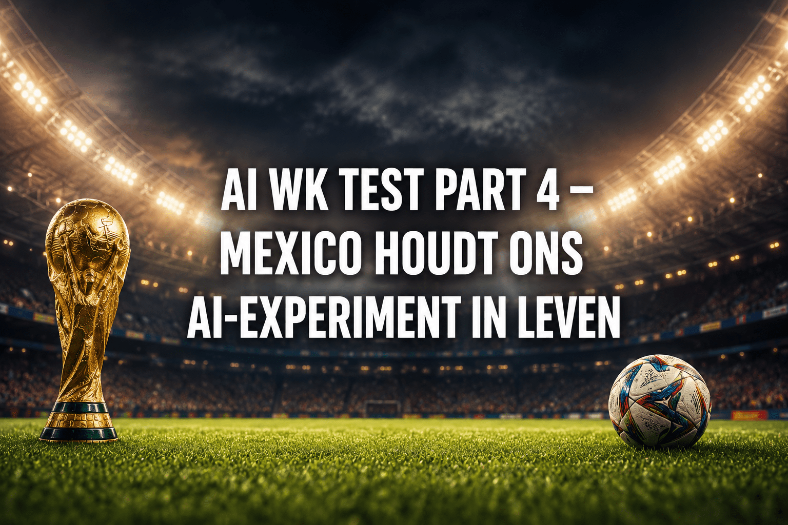 AI WK Test Part 4 – Mexico houdt ons AI-experiment in leven