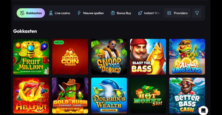 WinPlace Casino Review - spellen
