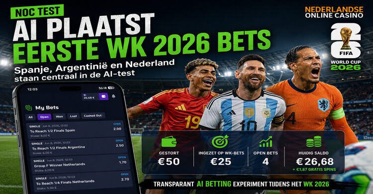 NOC test part 2 - Wedden op WK 2026 met AI