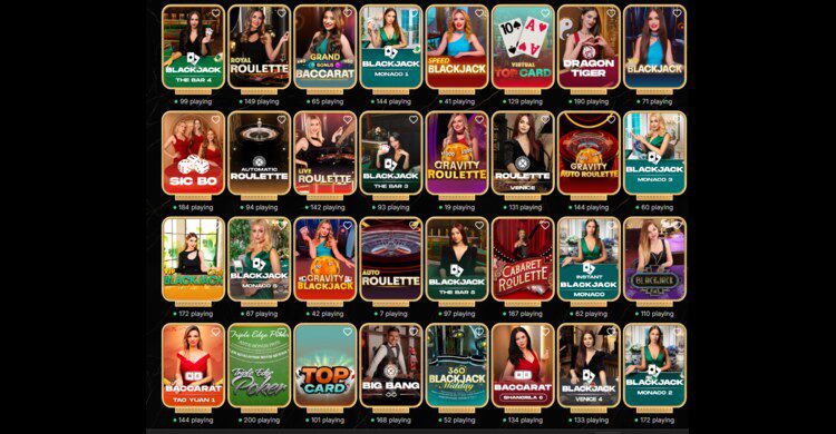 Betmica Live Casino
