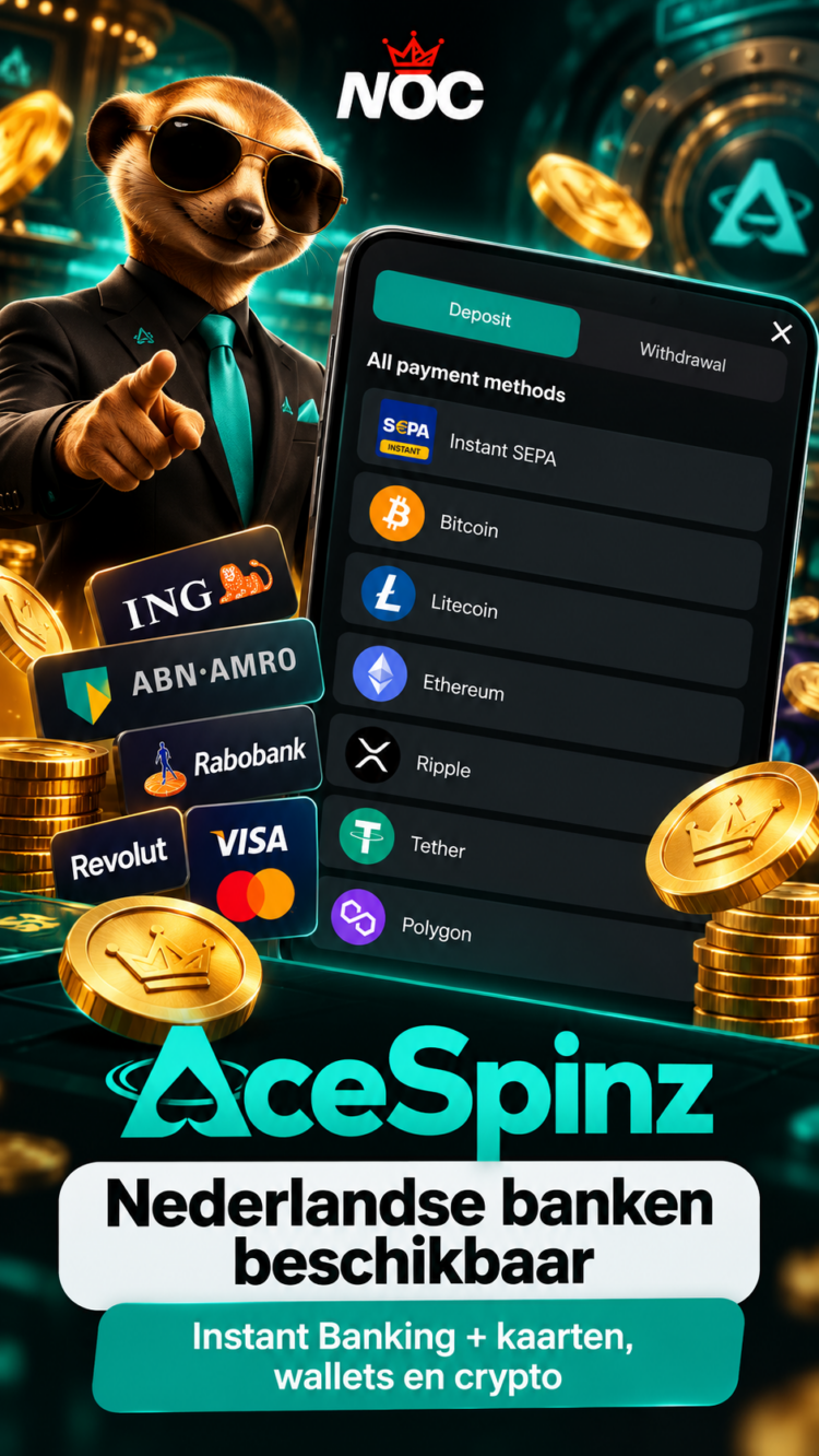 AceSpinz betaalmethoden
