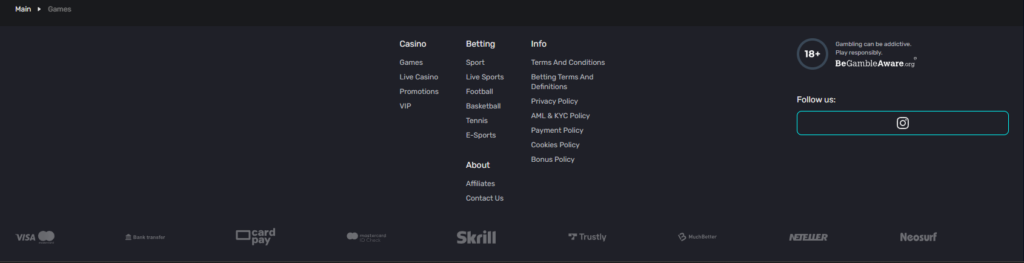 Inkybet goksite footer