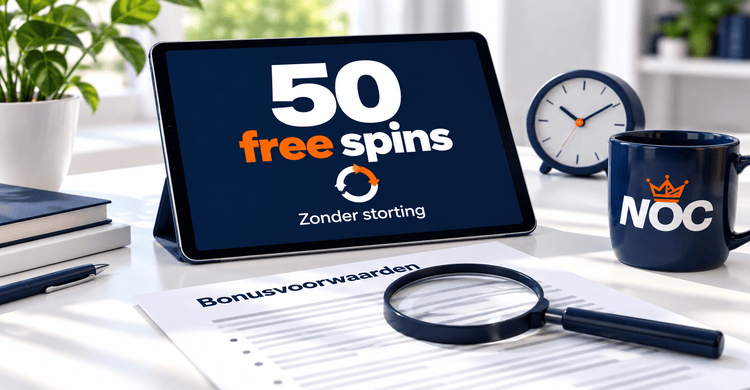 50 free spins zonder storting