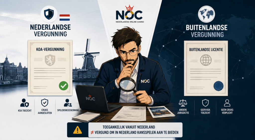 NOC onderzoekt buitenlandse goksites