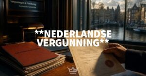Buitenlandse goksite - NL vergunning
