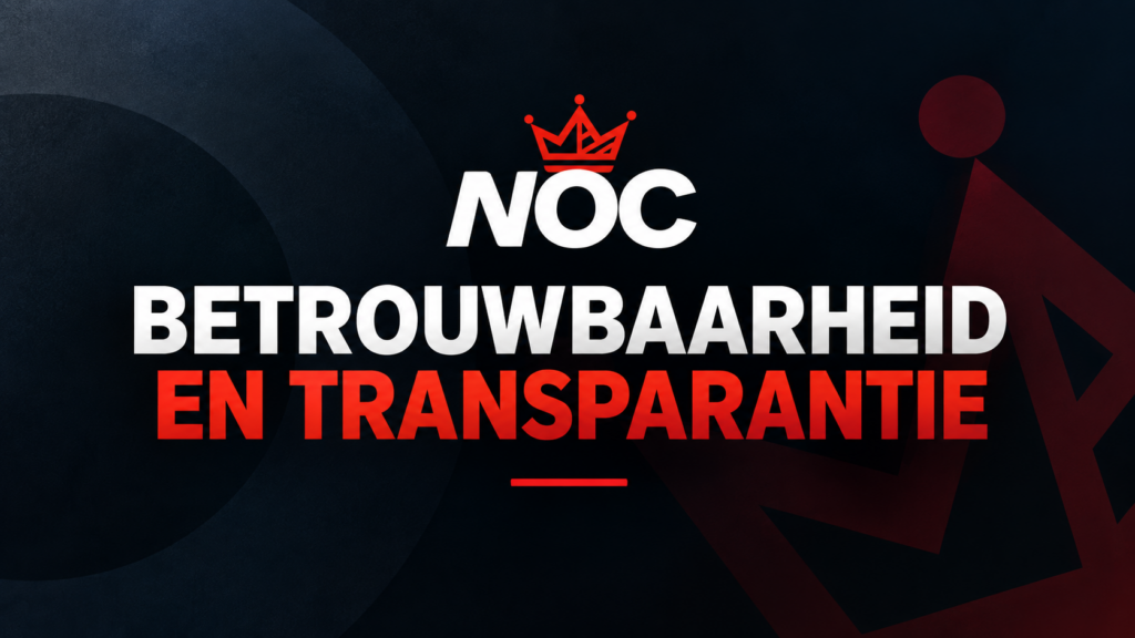 NOC betrwoubaarheid en Transparantie bij Nederlandseonlinecasino.com