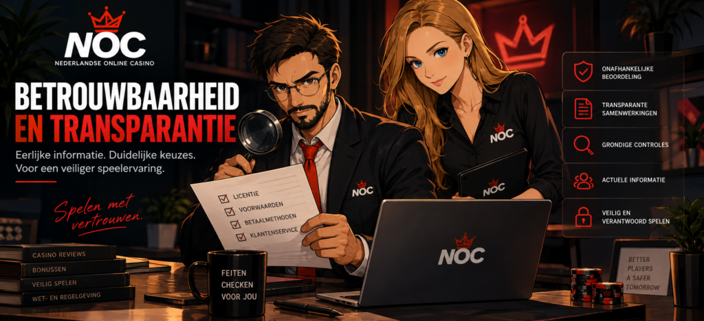 NOC betrouwbaarheid van NOC en Transparantie