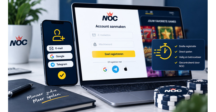 NOC onderzoekt het registratieproces van een online casino