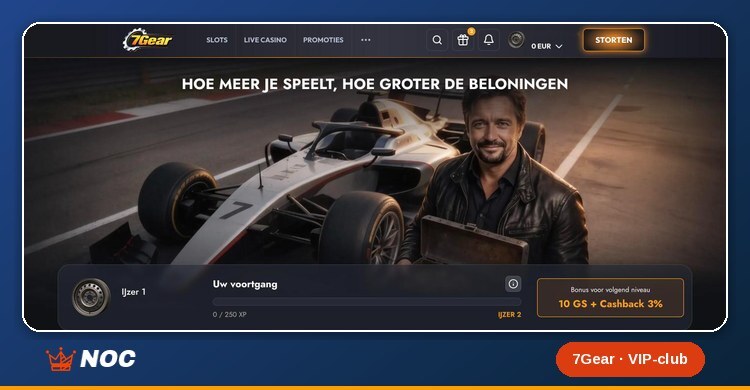7Gear Casino VIP